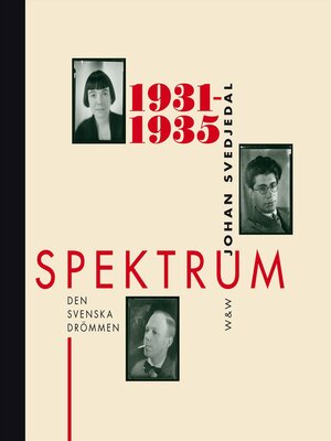 cover image of Spektrum 1931-1935